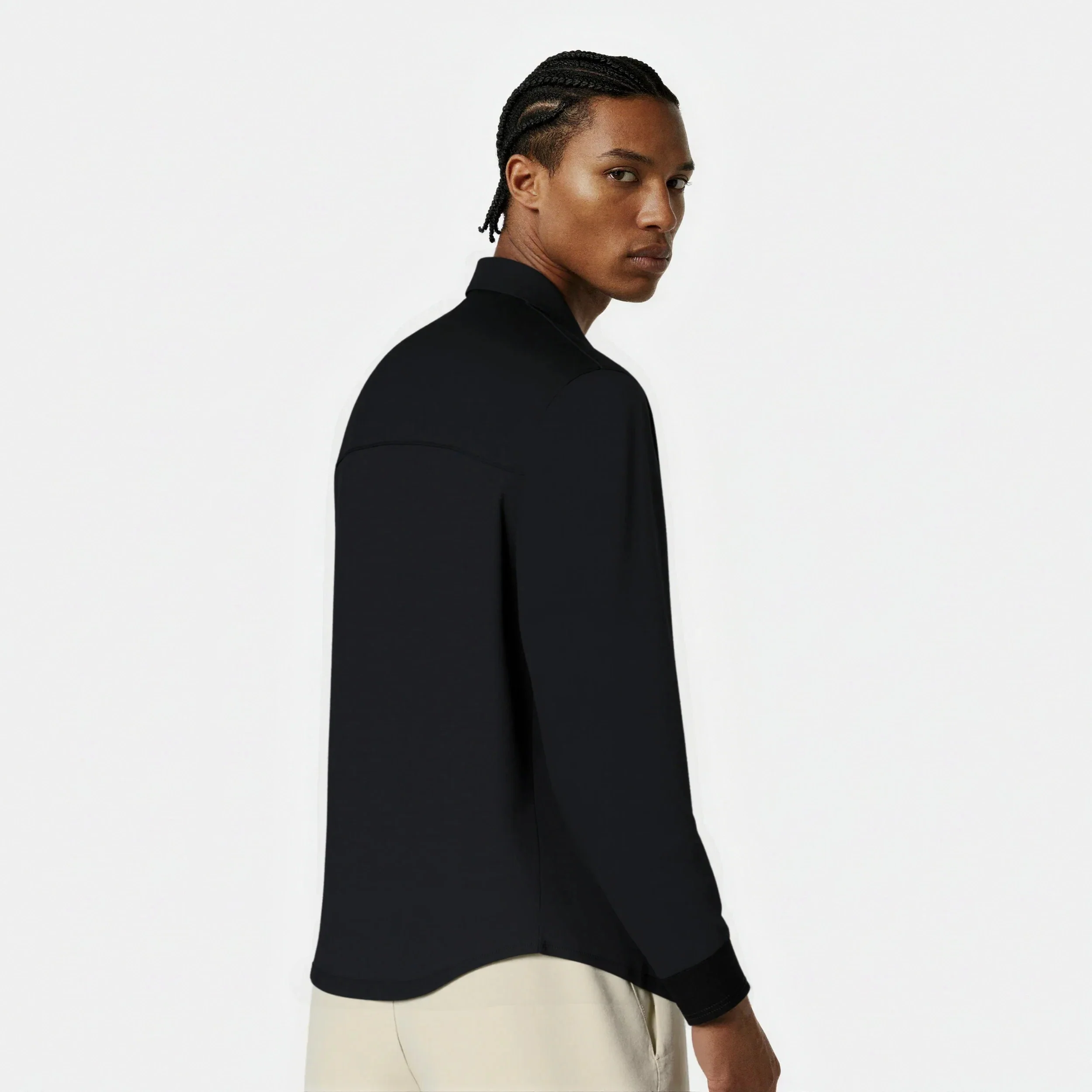 2521077-COQ D'OR Chemise ML N°1 M black | Chemise Homme - Image 4