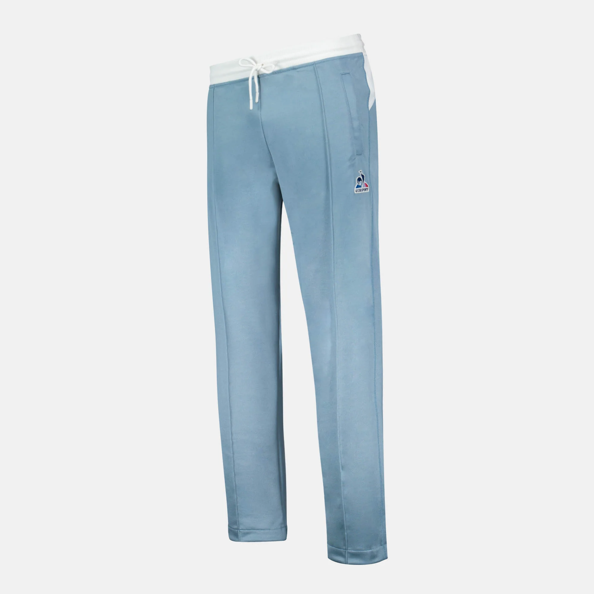 2610161-EFRO 26 Pant Maille N°1 M ashley blue | Pantalon coupe droite aspect brillant Homme - Image 5