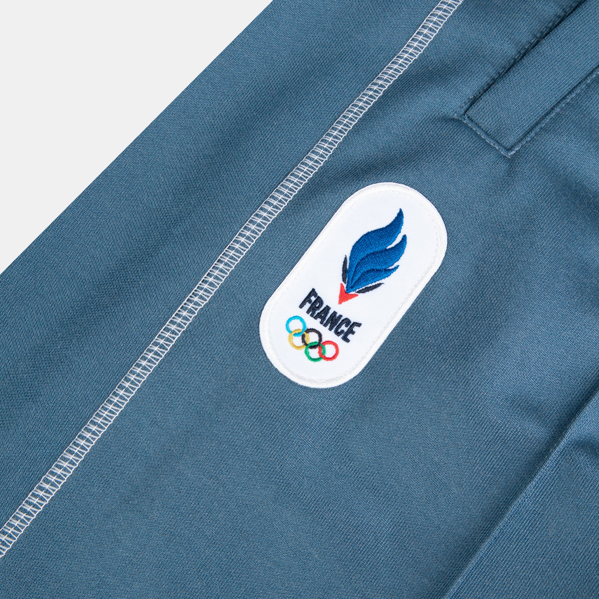 2610265-EFRO 26 Pant Maille N°1 M bering sea | Pantalon coupe droite aspect brillant Homme - Image 8