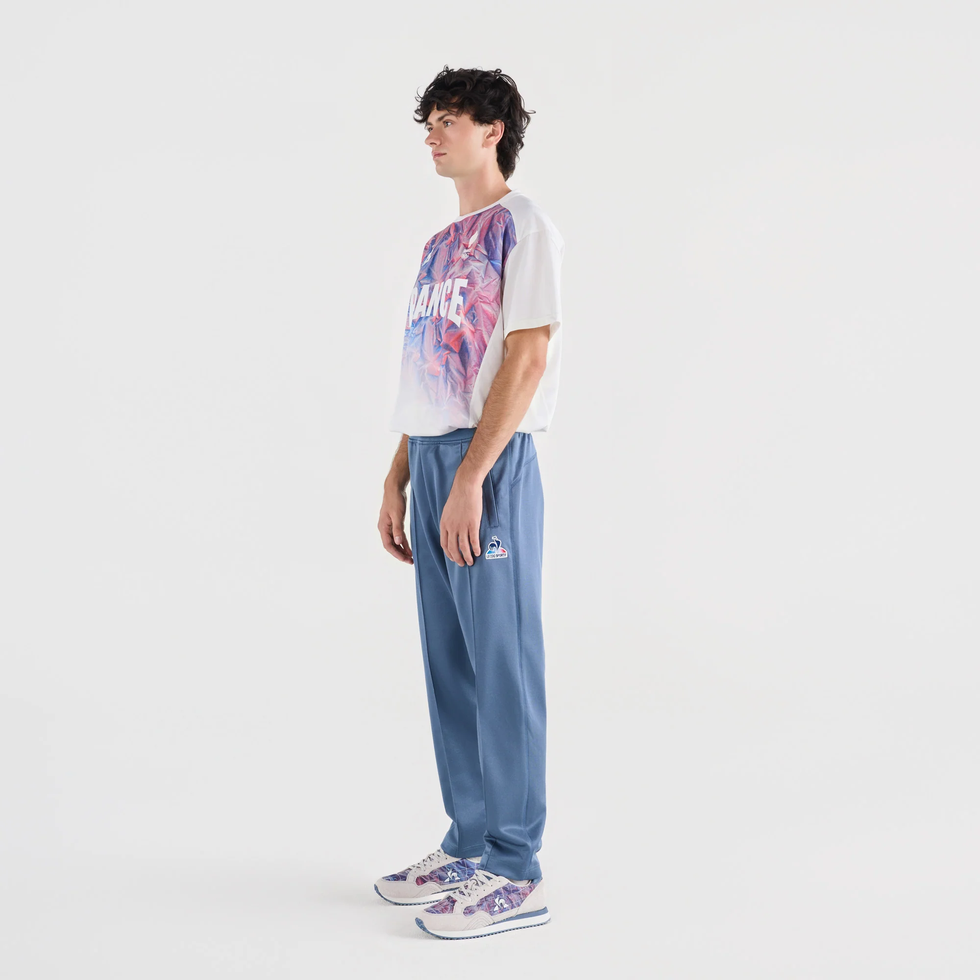 2610265-EFRO 26 Pant Maille N°1 M bering sea | Pantalon coupe droite aspect brillant Homme - Image 9