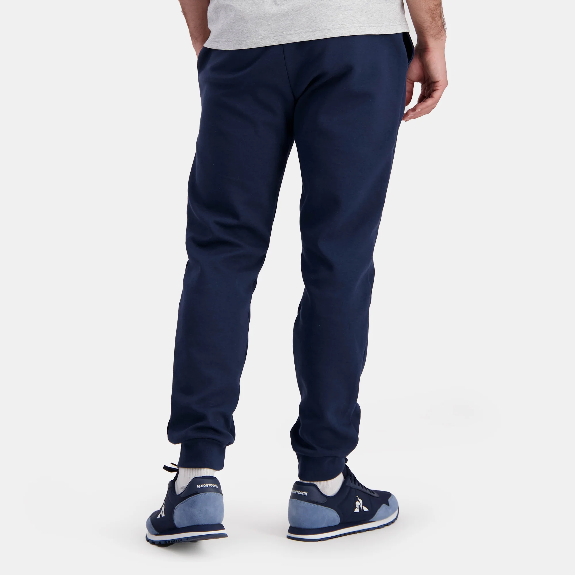 2423181-ESS Pant Regular N°1 M dress blues | Pantalon Regular bleu marine Homme - Image 4