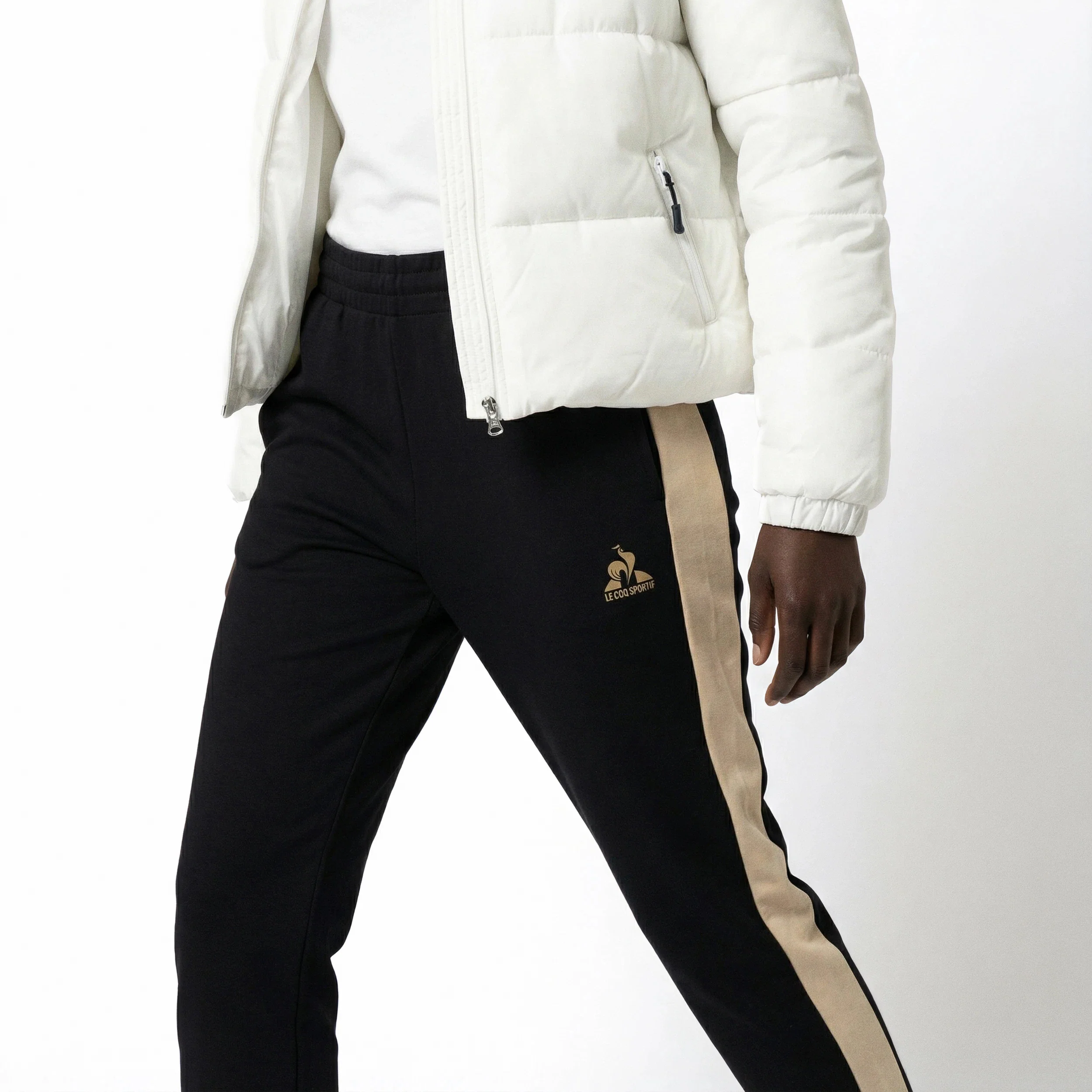 2610353-NOEL SP Pant Slim N°1 W black/safari | Pantalon Femme - Image 5