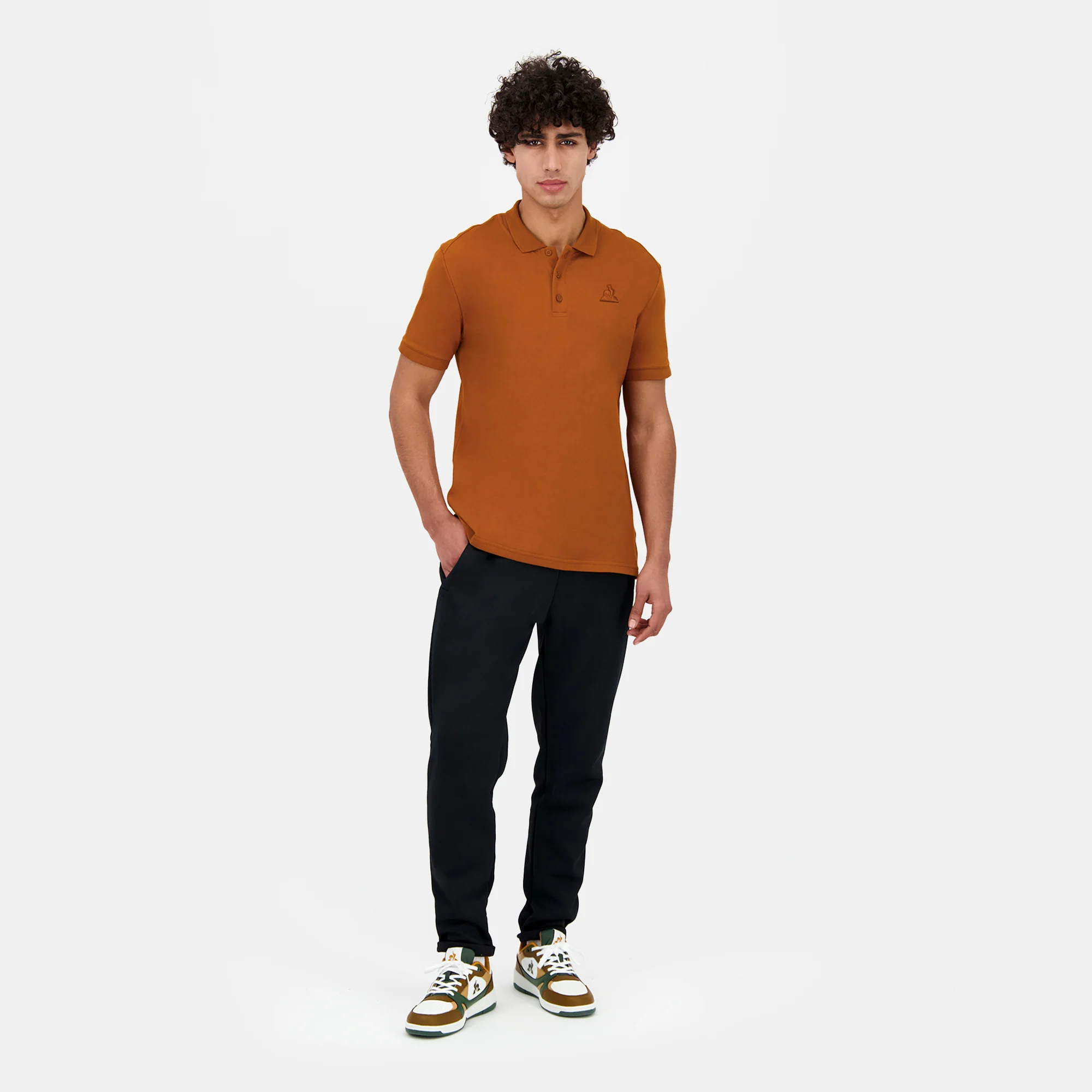 2510198-ESS T/T Pant Carotte N°1 M black | Pantalon Homme - Image 5