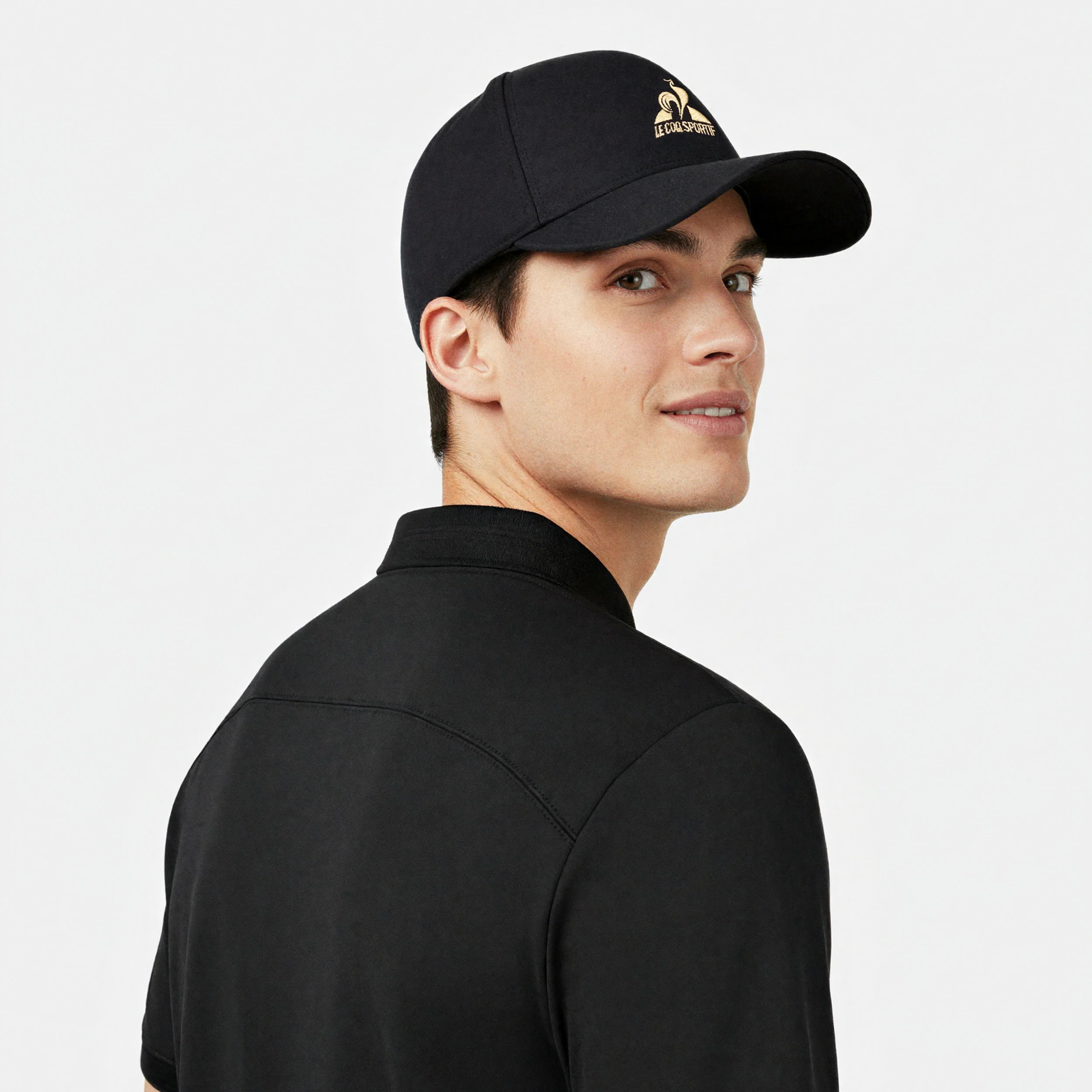 2520637-COQ D'OR Polo SS N°1 M black | Polo Homme - Image 4