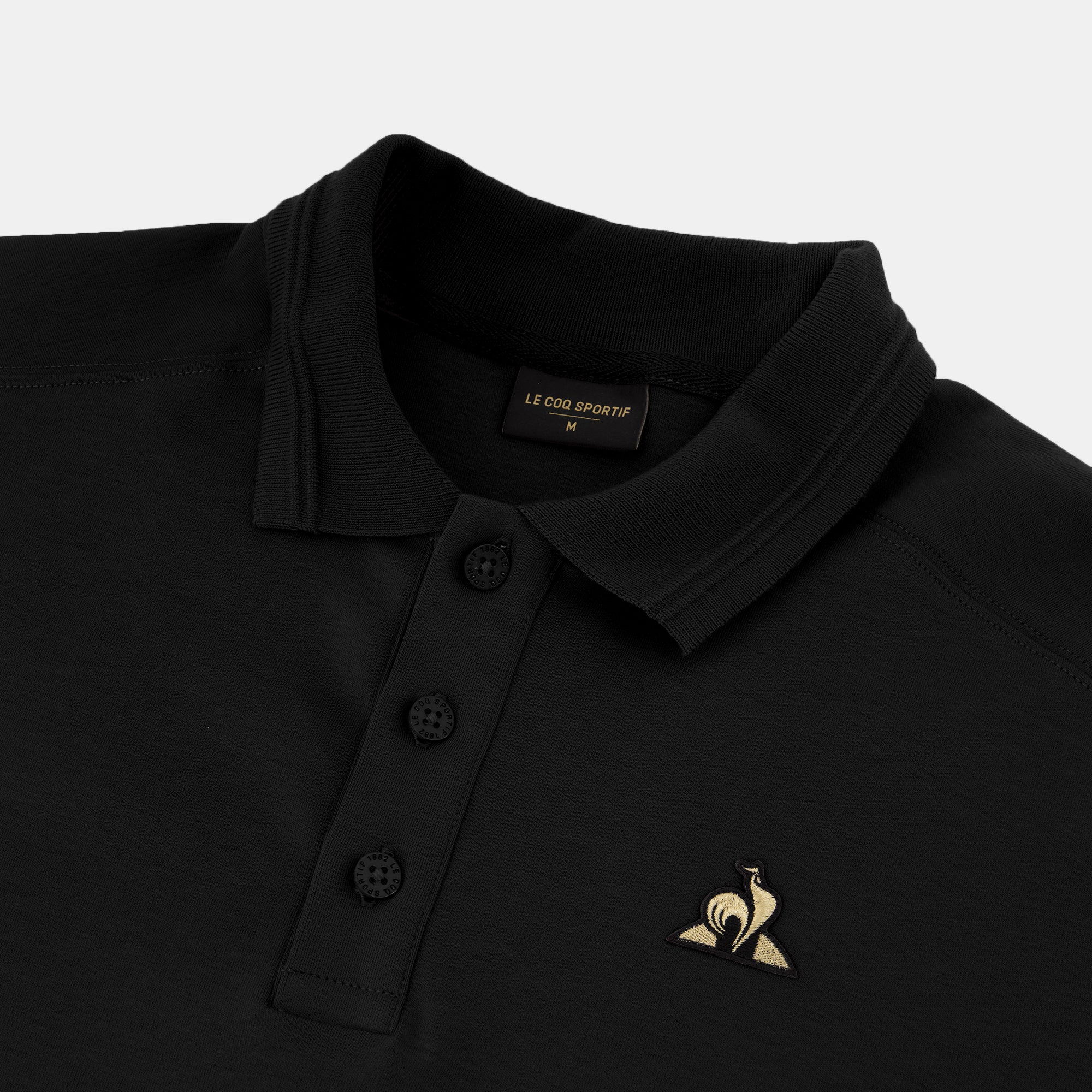 2520637-COQ D'OR Polo SS N°1 M black | Polo Homme - Image 9