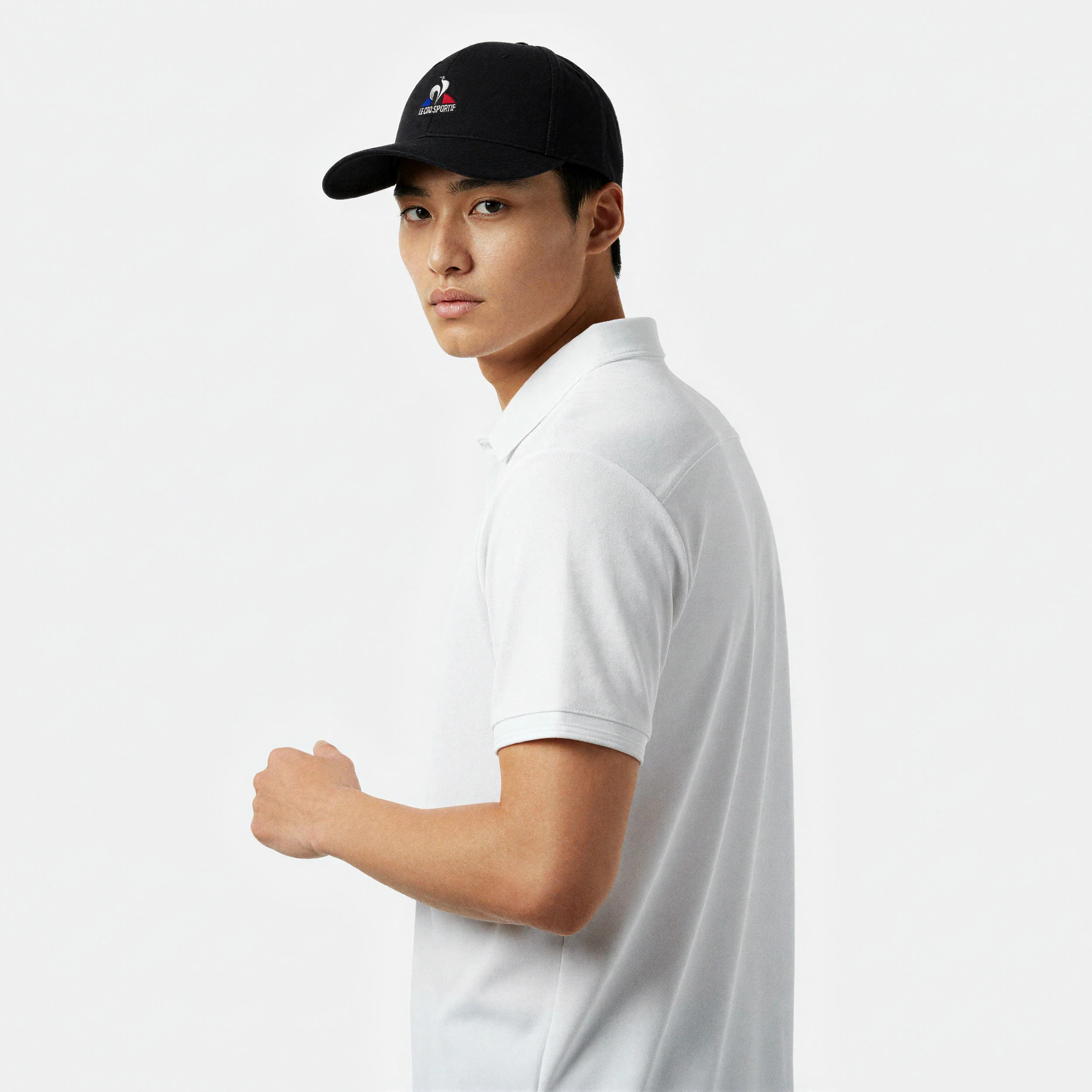 2520639-COQ D'OR Polo SS N°1 M new optical white | Polo Homme - Image 4