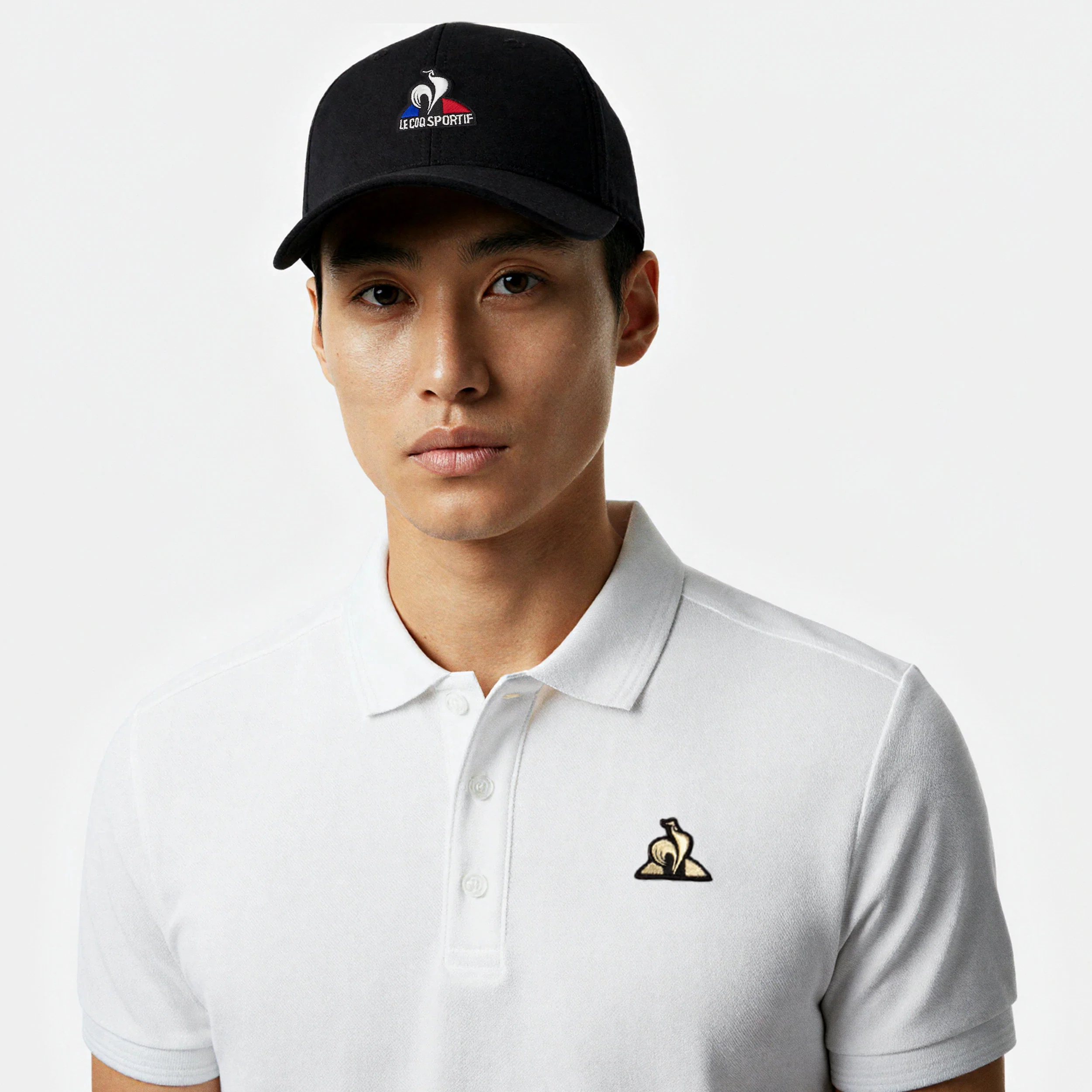 2520639-COQ D'OR Polo SS N°1 M new optical white | Polo Homme - Image 5