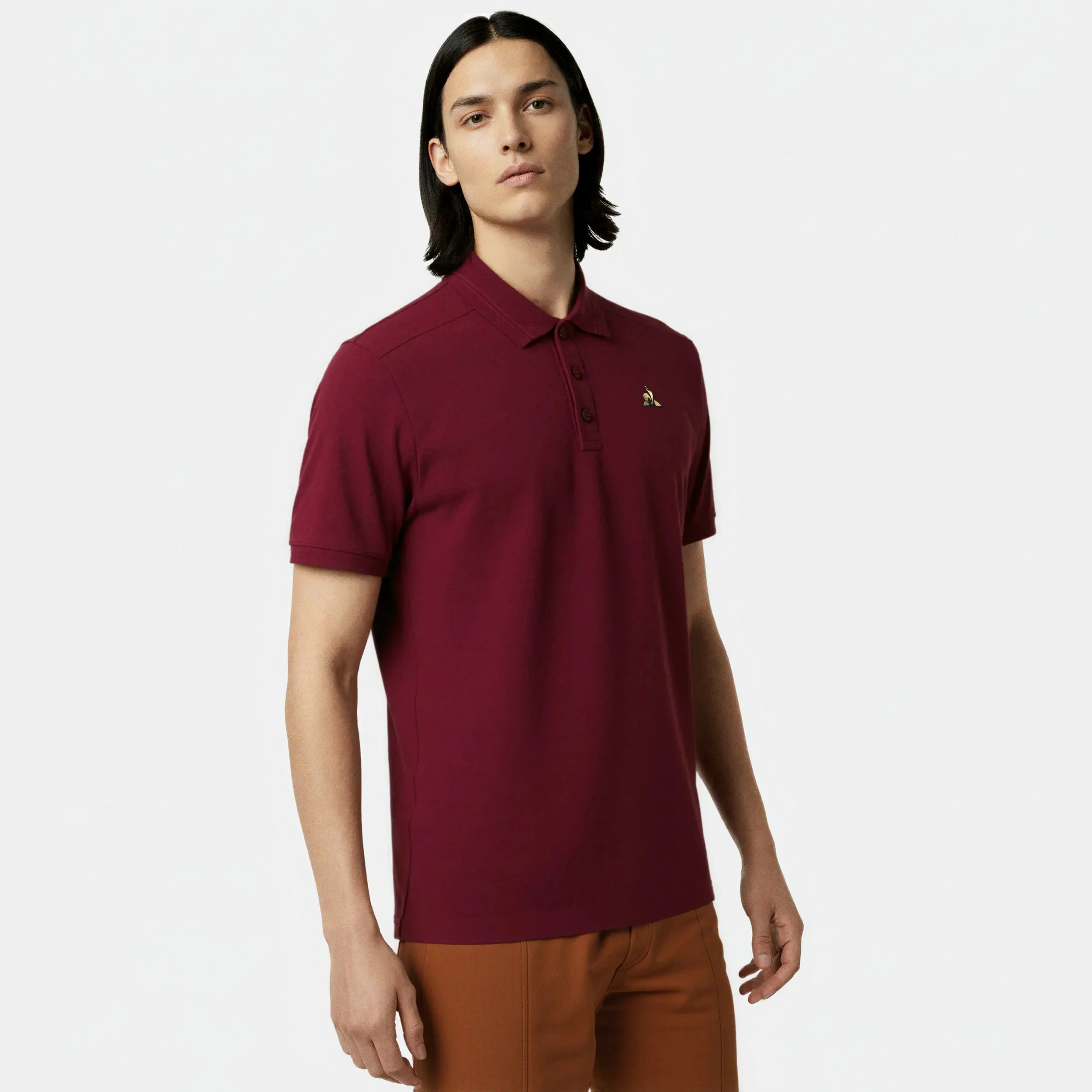 2521005-COQ D'OR Polo SS N°1 M rambo red | Polo Homme - Image 5
