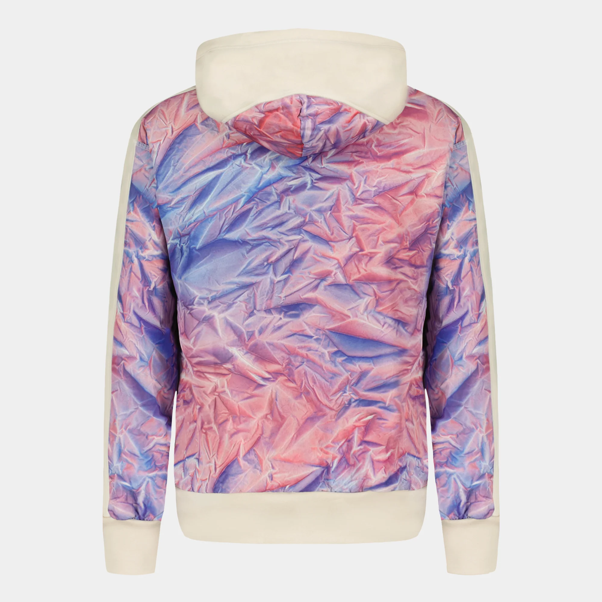 2610159-EFRO 26 FZ Hoody N°1 M écru/all over mil | Sweat à capuche hybride coupe loose Unisexe - Image 3