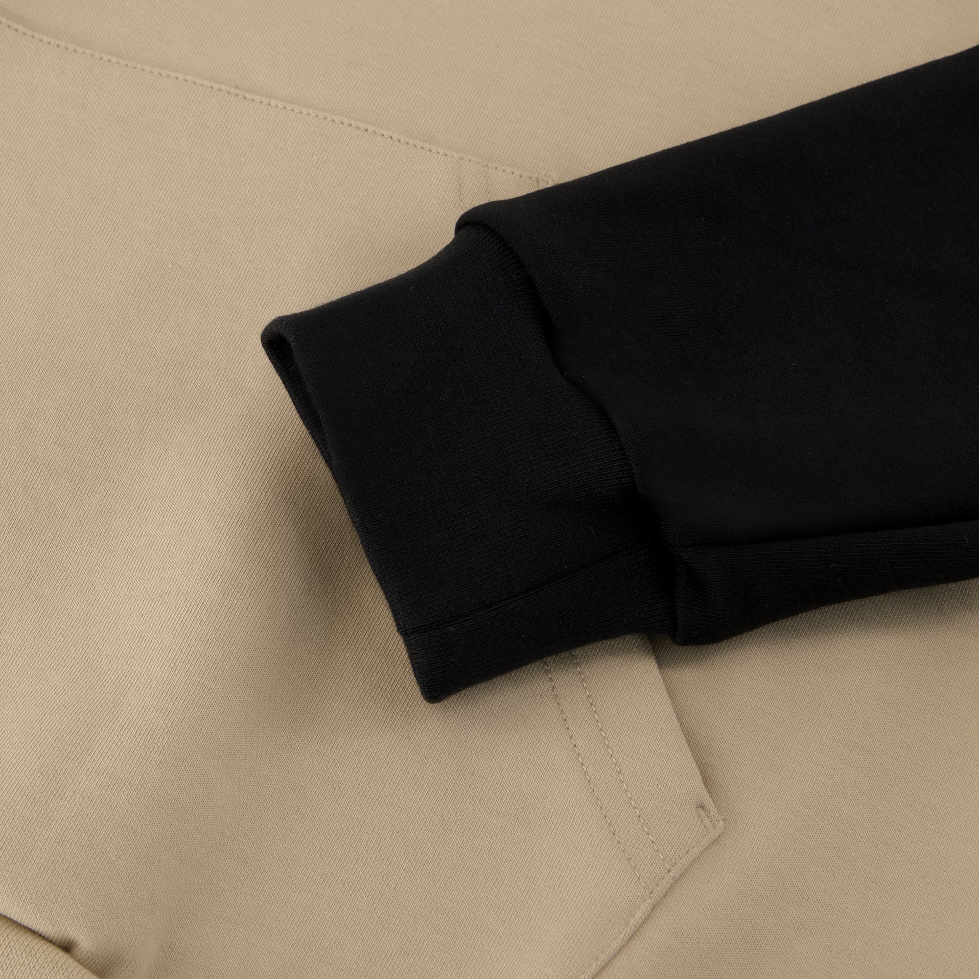 2610346-NOEL SP Hoody N°1 M black/safari | Sweat à capuche Homme - Image 8