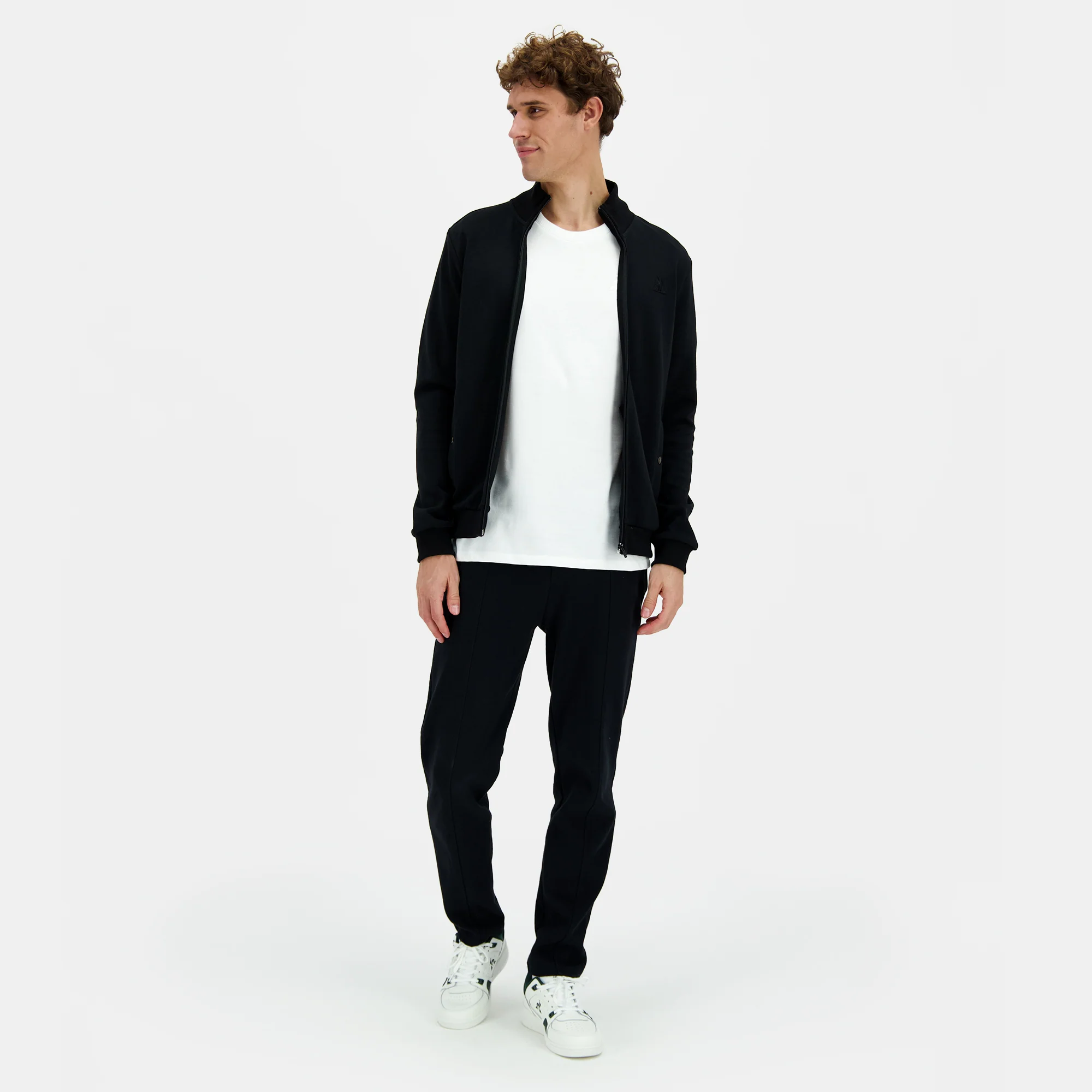 2410420-ESS T/T FZ Sweat N°1 M black | Sweat zippé Homme - Image 6