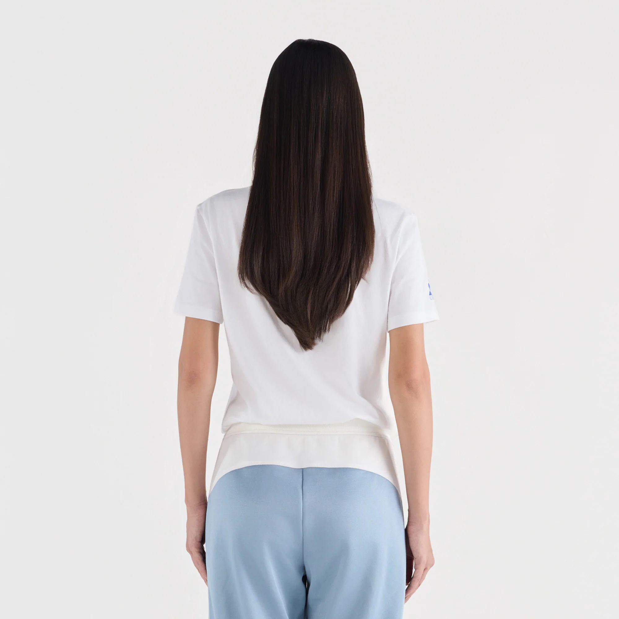 2610194-EFRO 26 Tee SS N°1 W marshmallow | T-shirt imprimé FRANCE Femme - Image 4