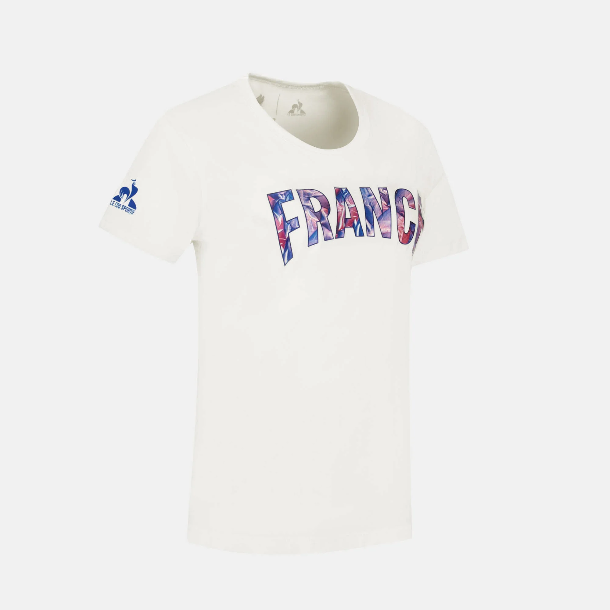 2610194-EFRO 26 Tee SS N°1 W marshmallow | T-shirt imprimé FRANCE Femme - Image 7