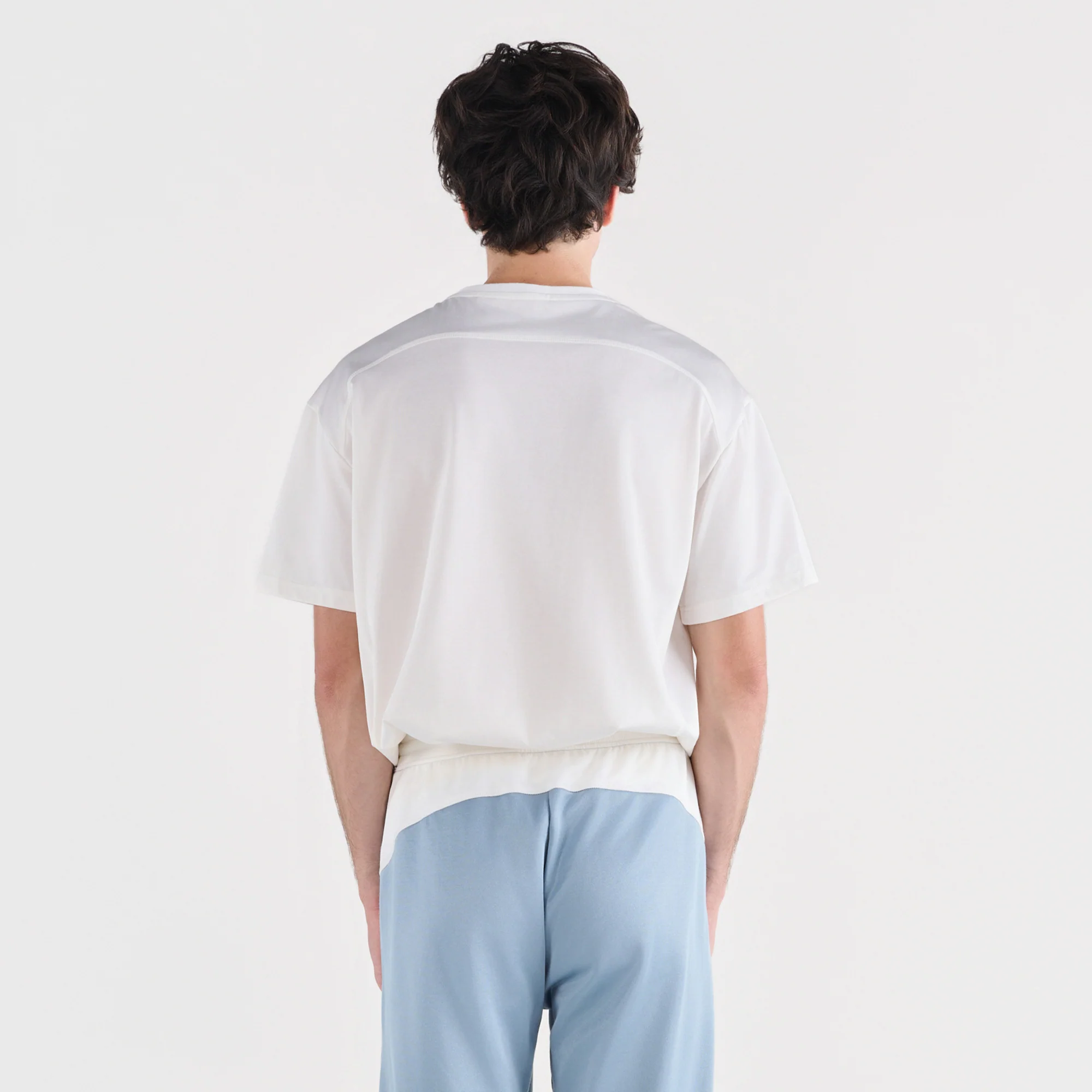 2610264-EFRP 26 Tee SS N°2 M écru/all over milan |  Maillot FRANCE paralympique Homme - Image 4