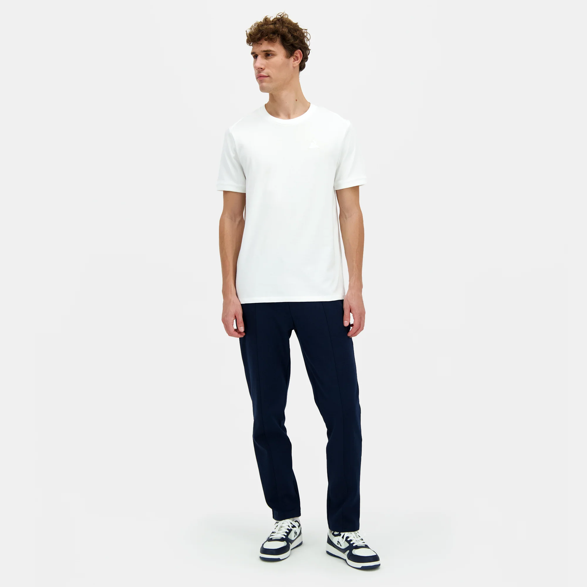 2410403-ESS T/T Tee SS N°1 M new optical white | T-shirt Homme - Image 5