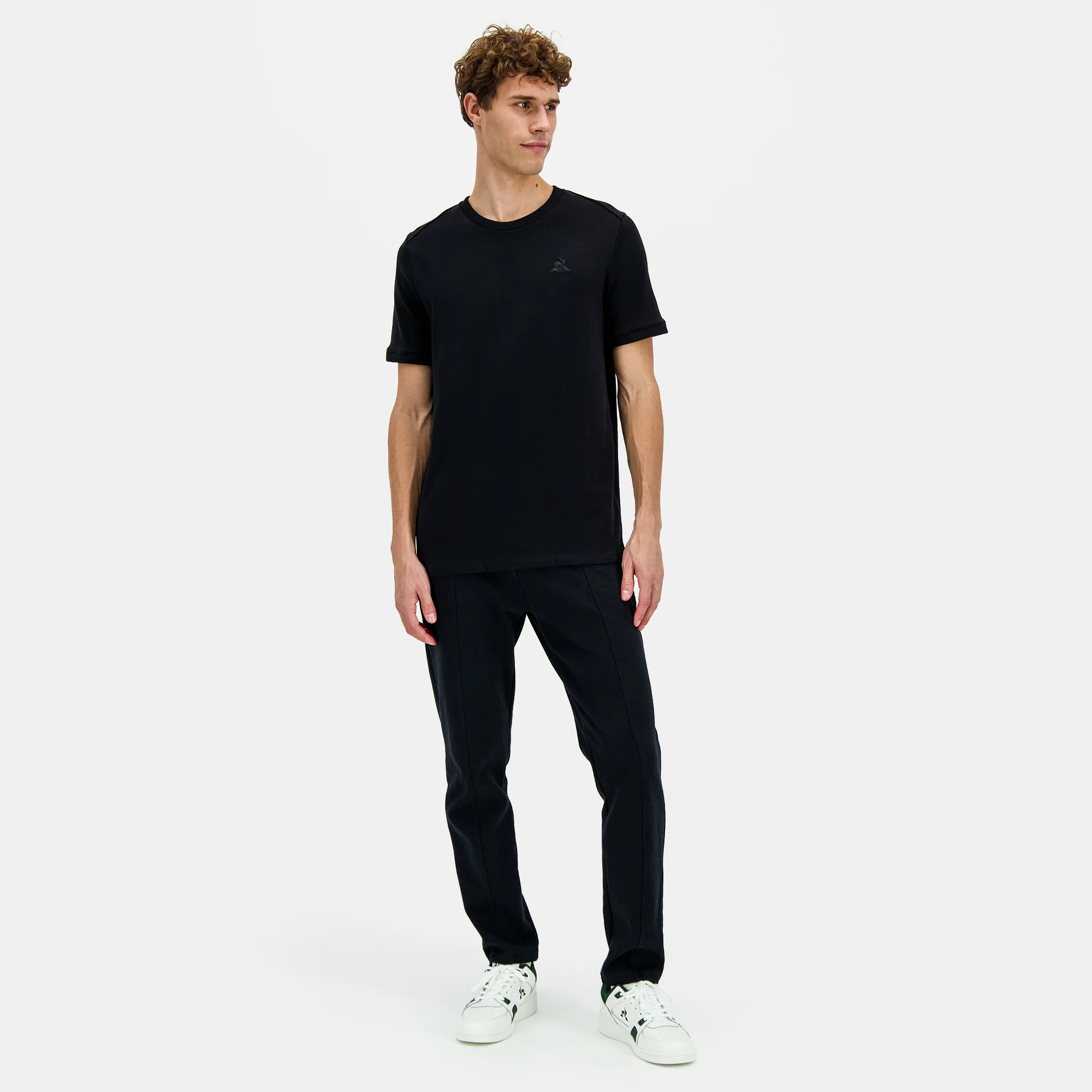 2410404-ESS T/T Tee SS N°1 M black | T-shirt Homme - Image 5