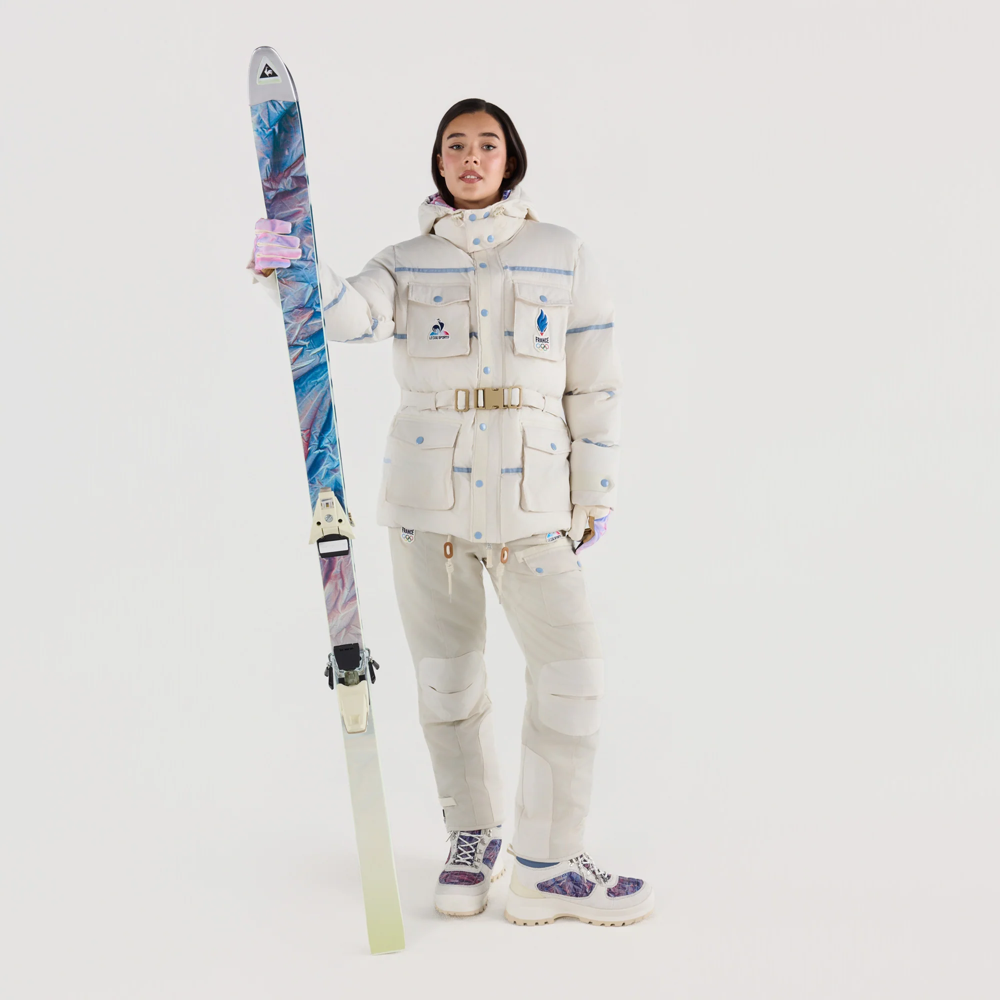 2610165-EFRO 26 Saharienne Chaude M turtledove | Doudoune saharienne déperlante à capuche Unisexe - Image 12