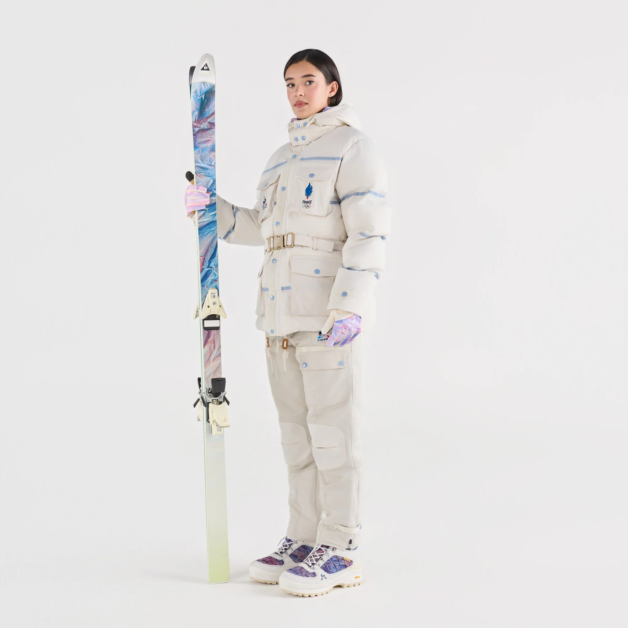 2610165-EFRO 26 Saharienne Chaude M turtledove | Doudoune saharienne déperlante à capuche Unisexe - Image 13