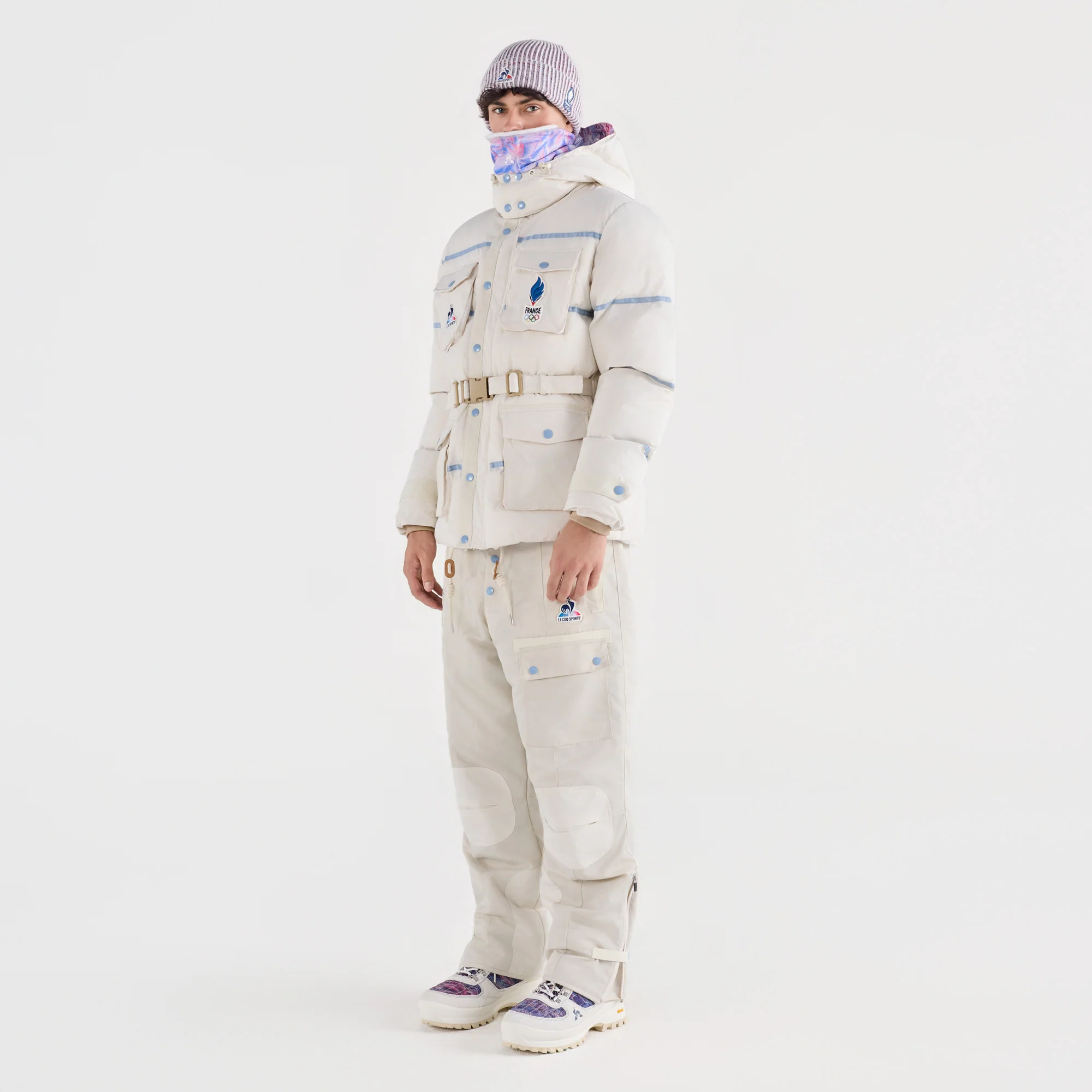 2610165-EFRO 26 Saharienne Chaude M turtledove | Doudoune saharienne déperlante à capuche Unisexe - Image 4