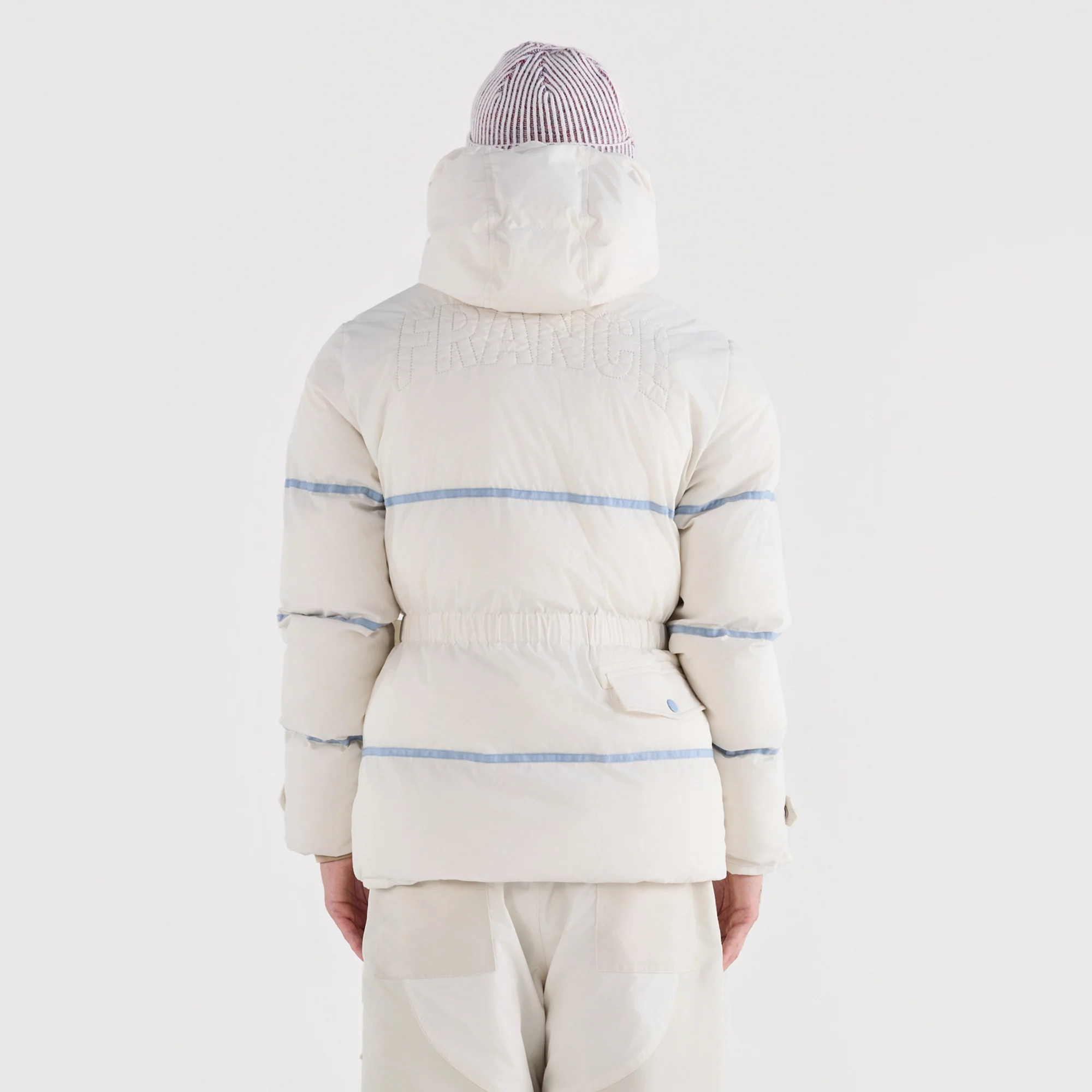 2610165-EFRO 26 Saharienne Chaude M turtledove | Doudoune saharienne déperlante à capuche Unisexe - Image 5