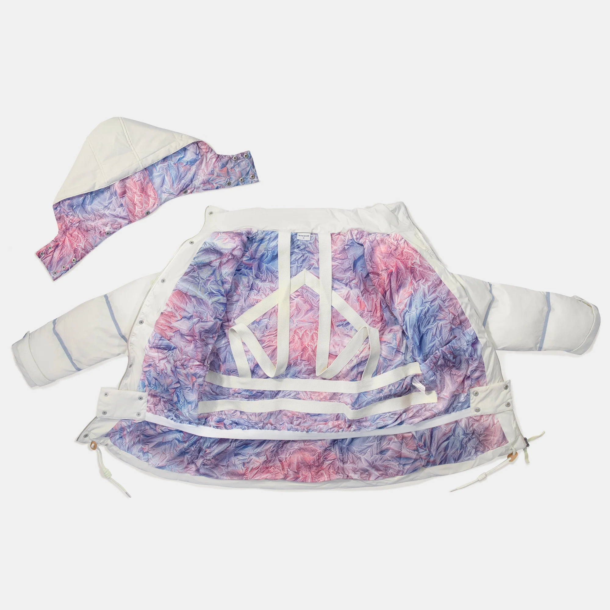 2610165-EFRO 26 Saharienne Chaude M turtledove | Doudoune saharienne déperlante à capuche Unisexe - Image 8