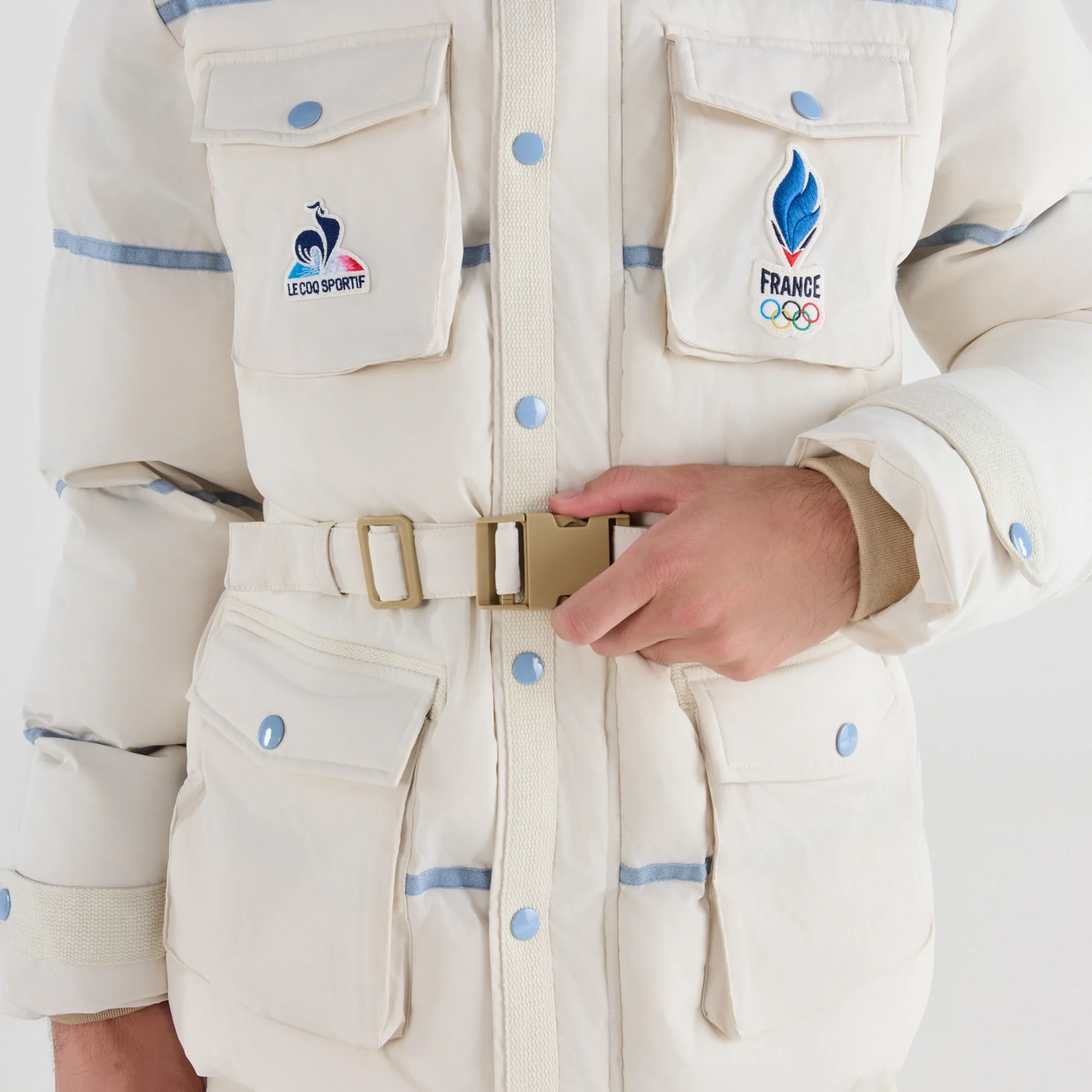 2610165-EFRO 26 Saharienne Chaude M turtledove | Doudoune saharienne déperlante à capuche Unisexe - Image 9